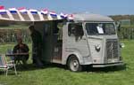 A Citroen HY converted to camping vehicle
